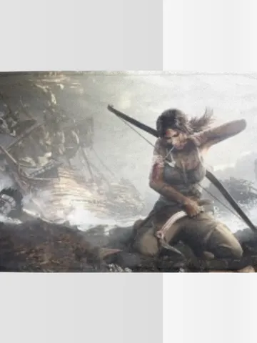 Tomb Raider Blanket Lightweight Soft Microfiber Fleece $54.00