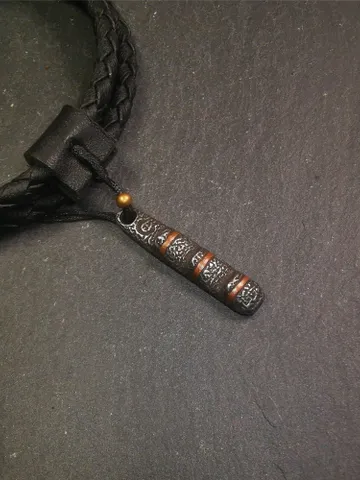 Gandhanra Handmade Tibetan Amulet Pendant,Tibetan Ladder of Heaven, Made of Cold Iron,1.26&quot; $29.99