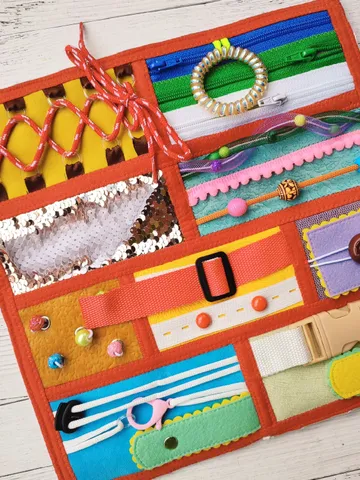 Fidget Blanket Alzheimer’s Dementia Autism Activity ,Fidget lap blanket mat dementia activities, Fidget quilt, Gifts Alzheimer's for grandma $129.00