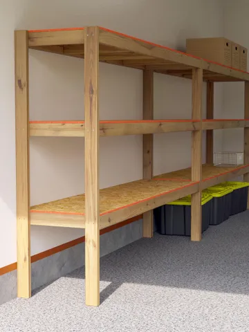 2x8 Garage Shelves Plans, PDF, DIY $7.95