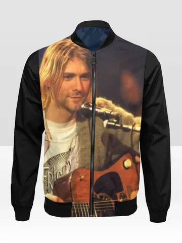 Kurt Cobain Bomber Jacket $79.97