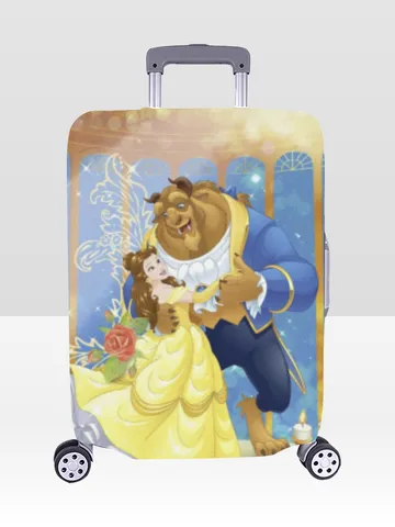 Beauty And The Beast Luggage Cover $30.00