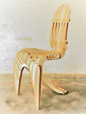 Digital Template Cnc Router Files Cnc Chair Files for Wood Laser Cut Pattern $6.50