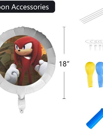 Knuckles Foil Balloon $24.00