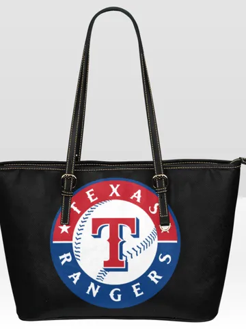 Texas Rangers Leather Tote Bag $60.00