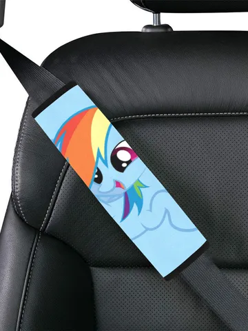 Rainbow Dash Car Seat Belt Cover $19.97