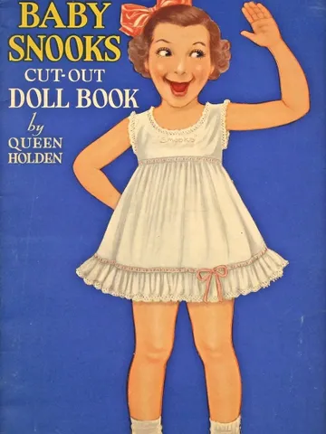 Paper Doll Baby Snooks Digital Download PDF $1.50