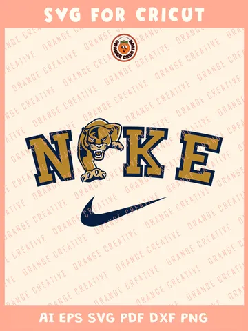 Ni.kee Florida International Panthers Svg, NCAA College Football Team Svg, NCAA FIU Panthers Team SVG for cricut, NCAA Team Shirt For Fan, Svg Files for Cricut, Png, Dxf, Digital Download