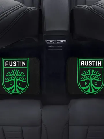 Austin FC Back Car Floor Mats Set of 2 $54.00