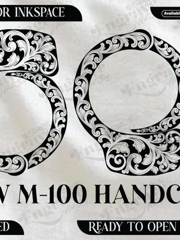 HANDCUFF Scrolling Design,lasercut,laserengraving,fiberlaser,engravingfiles $20.00
