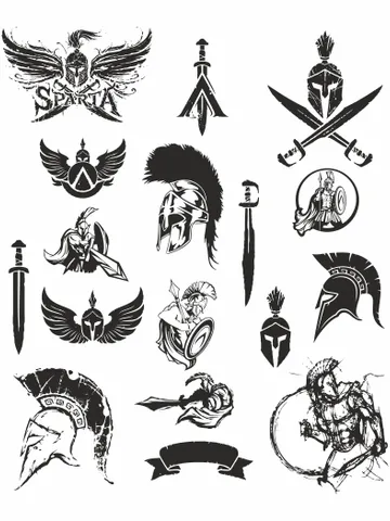 Spartan Helmet Svg, Spartan Svg, Spartan Warrior Helmet, Spartan cut file $1.45