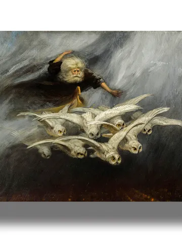 The Four Seasons. Allegorical illustration of winter. $21.00