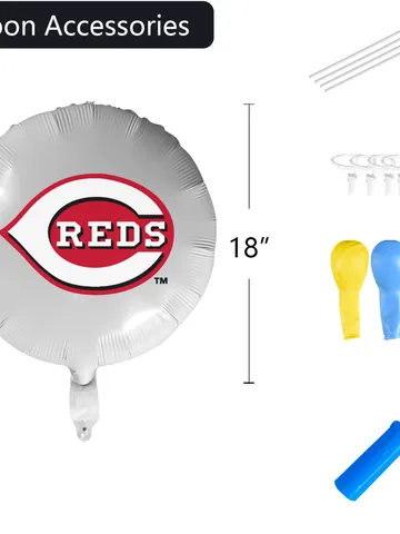 Cincinnati Reds Foil Balloon $24.00
