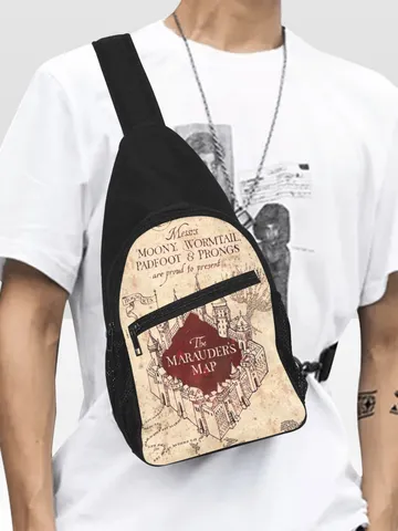 Marauders Map Harry Potter Chest Bag $39.97