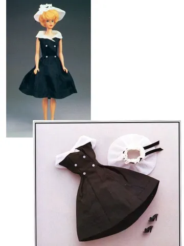 Vintage Barbie Sewing Pattern After Five Wardrobe Clothes for Dolls 11-1/2" Digital Download PDF $1.90