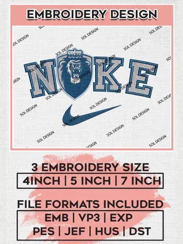 Nike Old Dominion Monarchs Machine Embroidery Design, NCAA Old Dominion Monarchs Embroidery Design files, NCAA Embroidery Designs, NCAA Machine Embroidery Designs, Digital Download