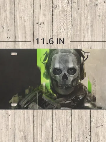 Modern Warfare 2 CoD License Plate $24.97