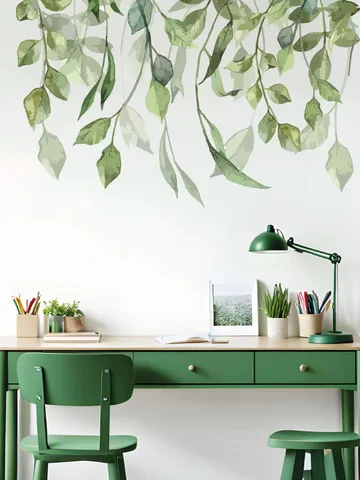 Eucalyptus Wall Decal Greenery Stickers Vines Hanging el106 $27.99