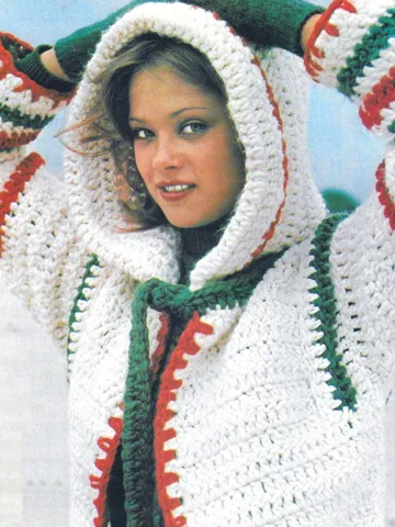 Long cardigan Coat crochet pattern women ladies Coat cardigan vintage pattern instant download $6.68