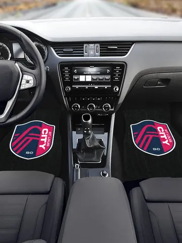 Saint Louis City Sc Soccer Front Car Floor Mats Set of 2 $69.97