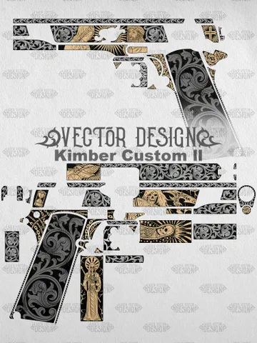 VECTOR DESIGN Kimber Сustom ll Heaven and hell $130.00