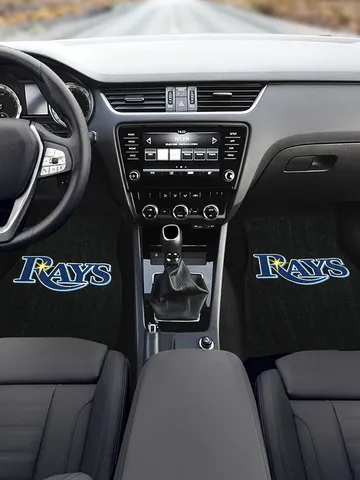 Tampa Bay Rays Front Car Floor Mats Set of 2 $69.97
