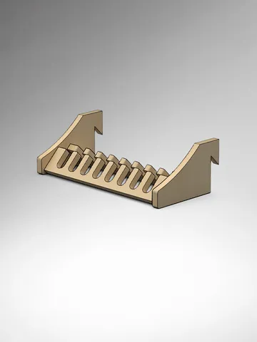 Angle grinder disc Rack Plans (PDF, SVG) for Workshop – DIY French Cleat Storage System $2.50