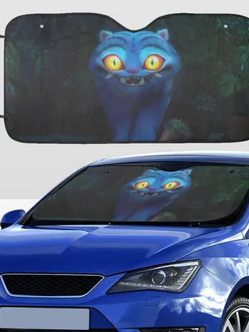 Derpy Tiger KPop Demon Hunters Car Sun Shade