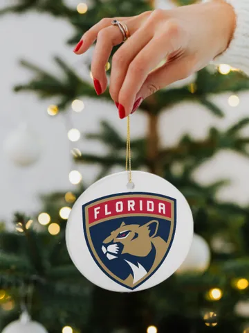 Florida Panthers Christmas Ornament