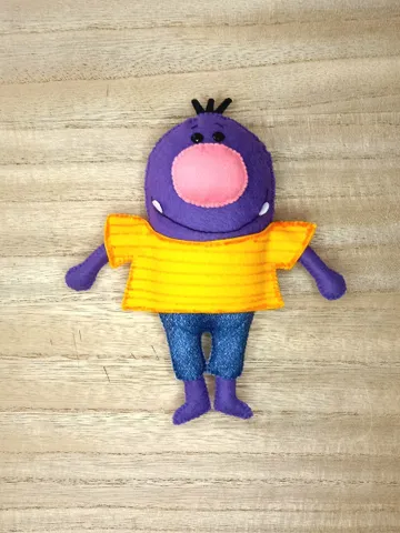 Milo. Milo Eugene Montague Monster- Super Simple. Toy Felt. Super Simple Songs. Simple gift $36.00