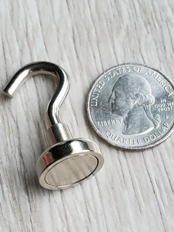 Strong Magnetic Hooks. This Listing Is For One or More Neodymium Magnetic Hooks ONLY. Choose Your Desired Quantity. $2.25