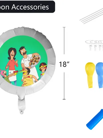 Bob's Burgers Foil Balloon $19.97