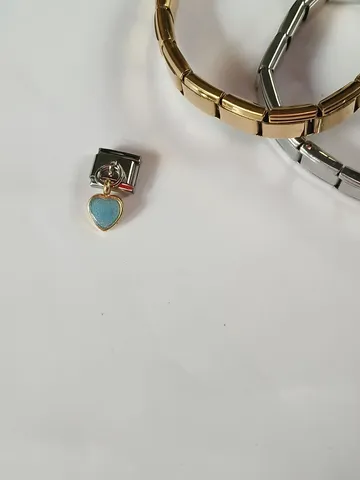 Italian Charms, 9mm Italian Charm For Bracelet, Italian Charms Classic 9mm Size Stainless Charm Links,  Italian Charms $30.00