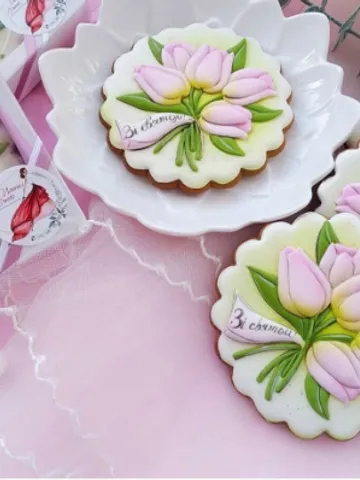 Flowers cookie cutter Custom stamp for cake topper gingerbread decor cutters sugar cookies polimer clay $22.00