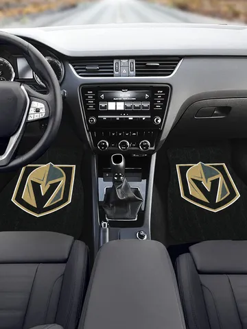 Vegas Golden Knights Front Car Floor Mats Set of 2 $69.97
