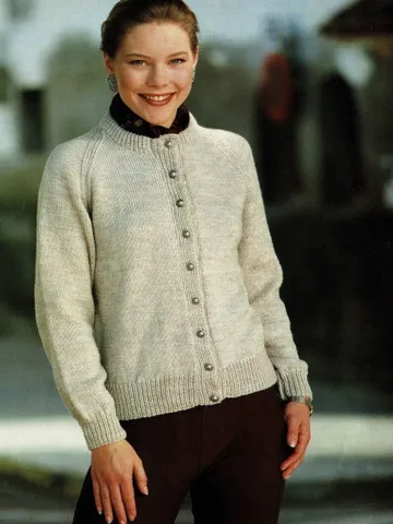 Cardigan pattern, knitting cardigan, classic women cardigan PDF $6.68