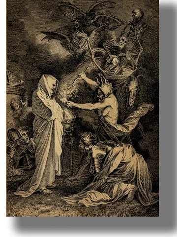 Apparition of the spirit of Samuel to Saul. $21.00