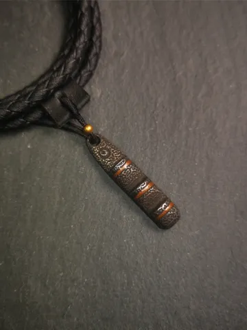 Gandhanra Handmade Tibetan Amulet Pendant,Tibetan Ladder of Heaven, Made of Cold Iron,1.38&quot; $29.99