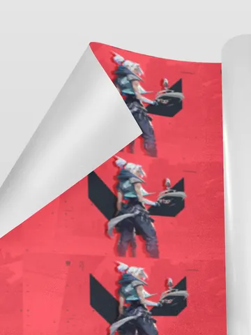 Jett in Valorant Gift Wrapping Paper 58"x 23" (1 Roll) $24.97