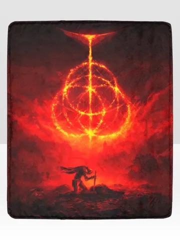 Elden Ring Blanket Lightweight Soft Microfiber Fleece $48.00