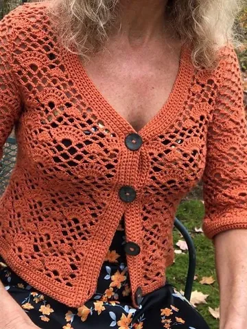 Cardigan crochet pattern m mesh cardigan, cropped cardigan crochet pdf instant download $8.90