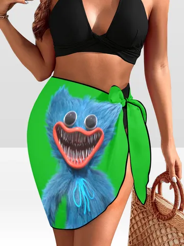 Huggy Wuggy Beach Sarong Wrap $29.97