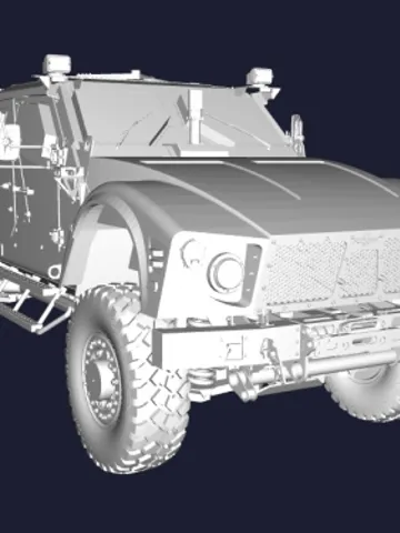 Beauty 1 3d Model Car STL 3D Printing Upgraded M-ATV $9.50