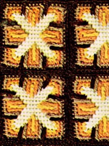 Crochet Pattern Vintage Afghan Windmill Digital Download PDF $1.90