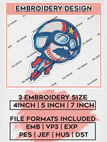 MiLB Kannapolis Cannon Ballers Embroidery Design Files, MiLB Kannapolis Cannon Ballers Logo, Minor League Baseball Logo Embroidery Designs, MiLB embroidery designs, Machine embroidery designs, Digital Download $6.99