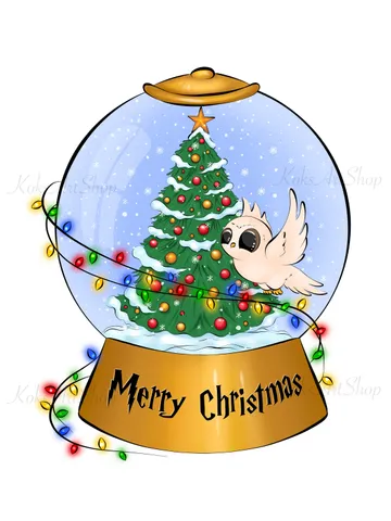 Magic clipart, Magic png, Magic school, Christmas clipart, Christmas png, Magic Christmas, Wizard owl, Magic owl, Magic illustration $2.00
