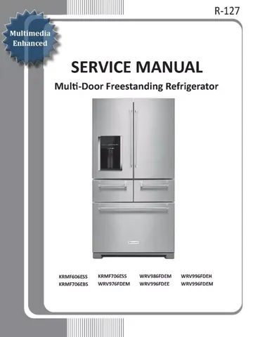KITCHENAID KRMF706ESS KRMF706ESS00 KRMF706ESS01 Service Manual