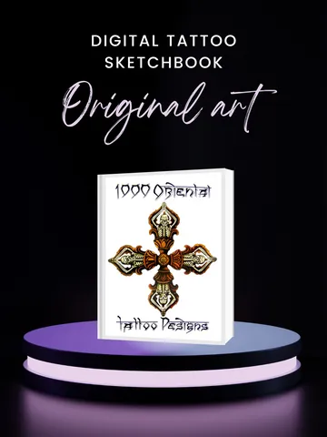 1 000 Oriental Tattoo designs $1.99