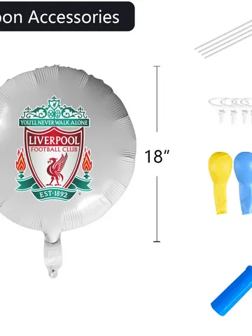 Liverpool Foil Balloon $24.00