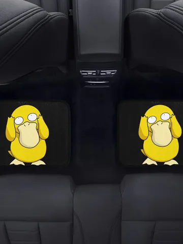 Psyduck Back Car Floor Mats Set of 2 $54.00
